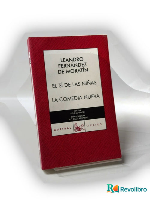 Portada de El sí de las niñas de Leandro Fernández de Moratín, libro de segunda mano