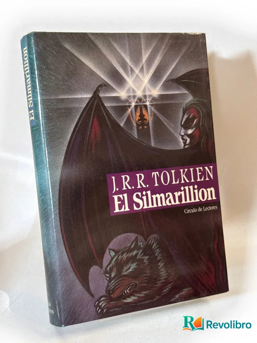 Portada de El Silmarillion - 1ª edición de J. R. R. Tolkien, libro de segunda mano