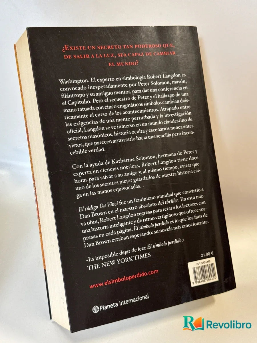 Foto 2 de El símbolo perdido - 1ª edición de Dan Brown, libro de segunda mano