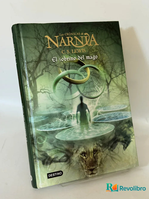 Portada de El sobrino del mago de C. S. Lewis, libro de segunda mano