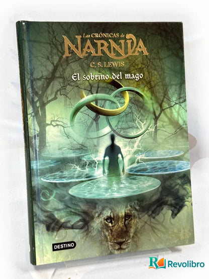 Portada de El sobrino del mago de C. S. Lewis, libro de segunda mano
