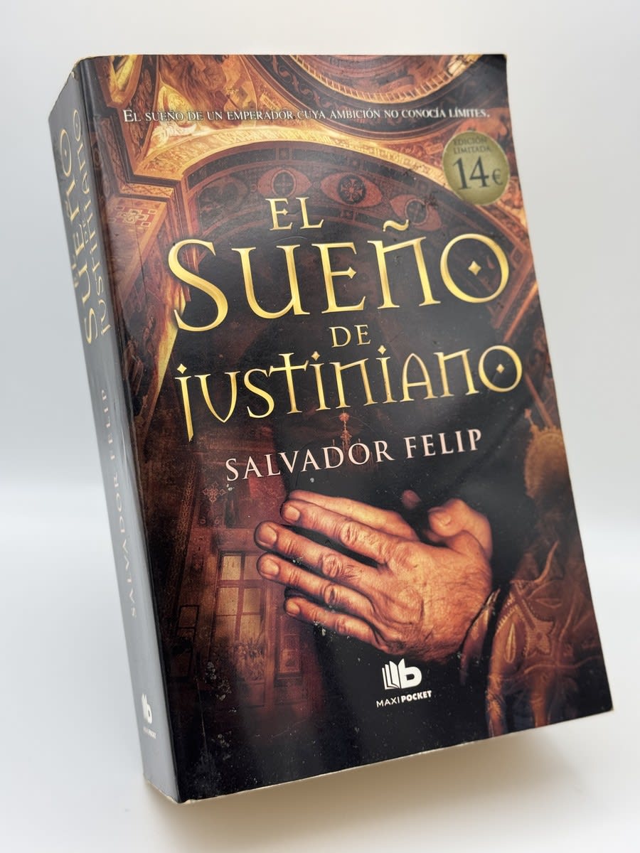 Portada de El sueno de Justiniano de Salvador Felip, libro de segunda mano
