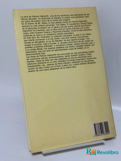 Foto 2 de El talento de Mr. Ripley de Patricia Highsmith, libro de segunda mano