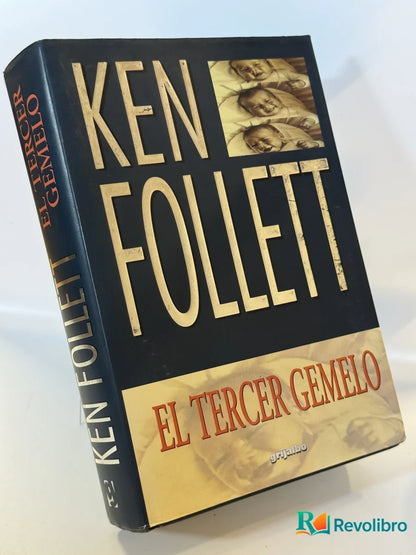 Portada de El Tercer Gemelo de Ken Follett, libro de segunda mano