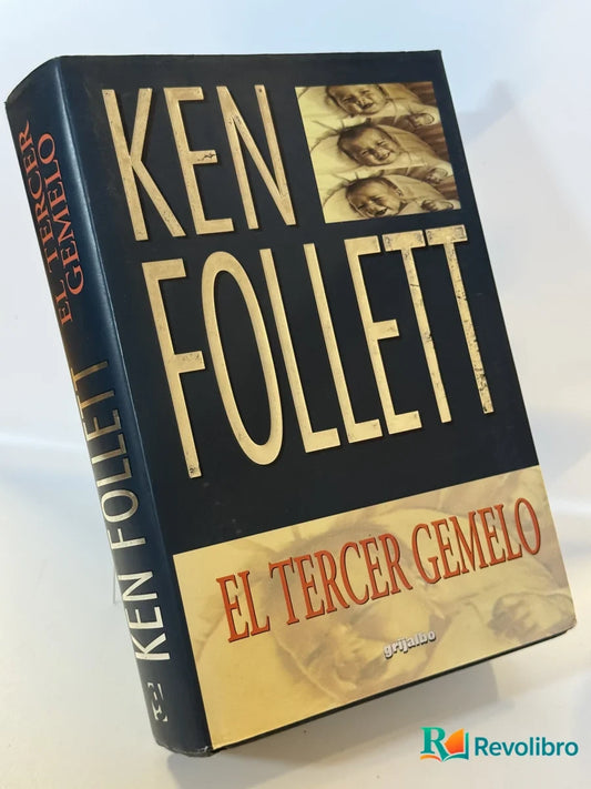 Portada de El Tercer Gemelo de Ken Follett, libro de segunda mano