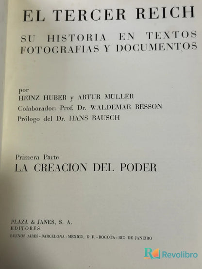 Foto 2 de El Tercer Reich 2 tomos de Heinz Huber y Artur Müller, libro de segunda mano