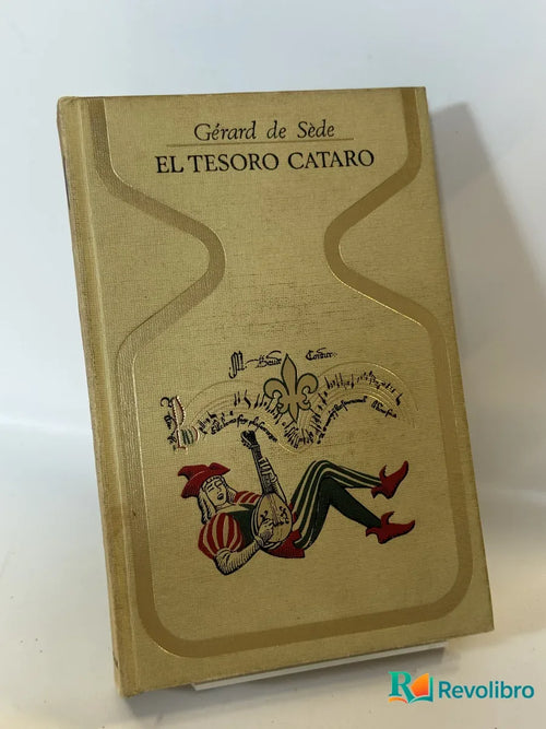 Portada de El Tesoro Cataro de Gérard de Sede, libro de segunda mano