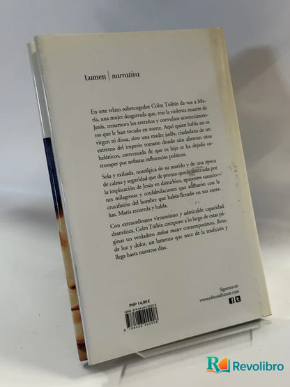 Foto 2 de El testamento de María de Colm Tóibín, libro de segunda mano