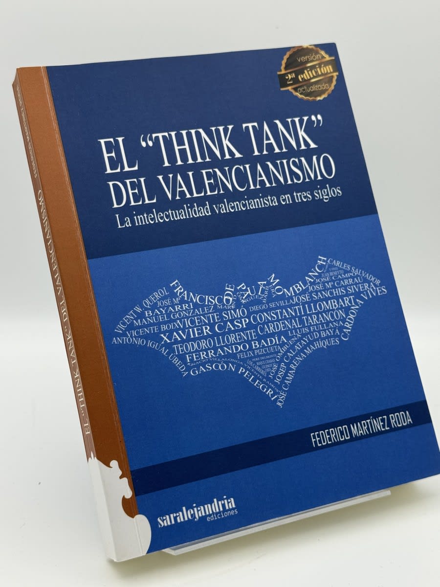 Portada de El Think Tank del Valencianismo de Federico Martinez Roda, libro de segunda mano