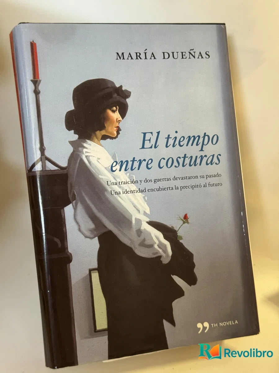 Portada de El tiempo entre costuras de María Dueñas, libro de segunda mano