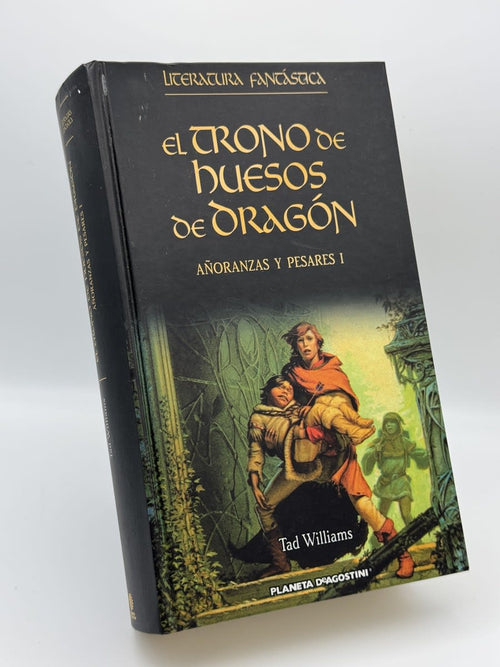 Portada de El trono de huesos de dragón - Tad Williams de Tad Williams, libro de segunda mano
