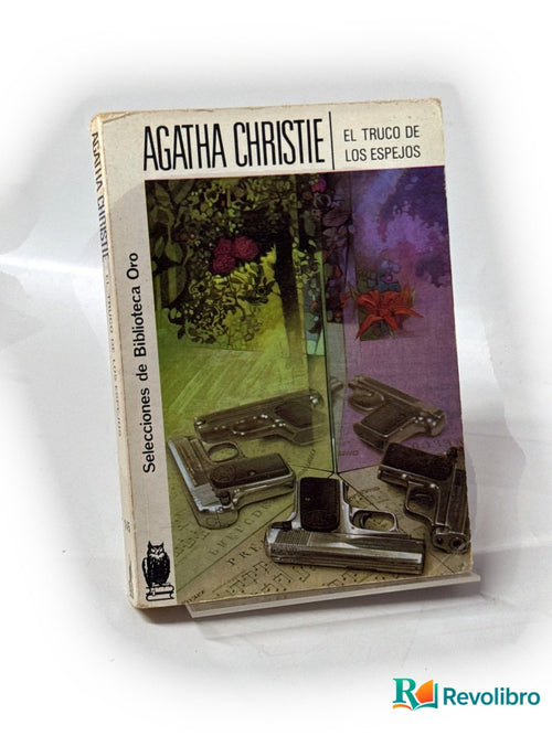Portada de El truco de los espejos de Agatha Christie, libro de segunda mano