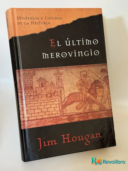 Portada de El último merovingio de Jim Hougan, libro de segunda mano