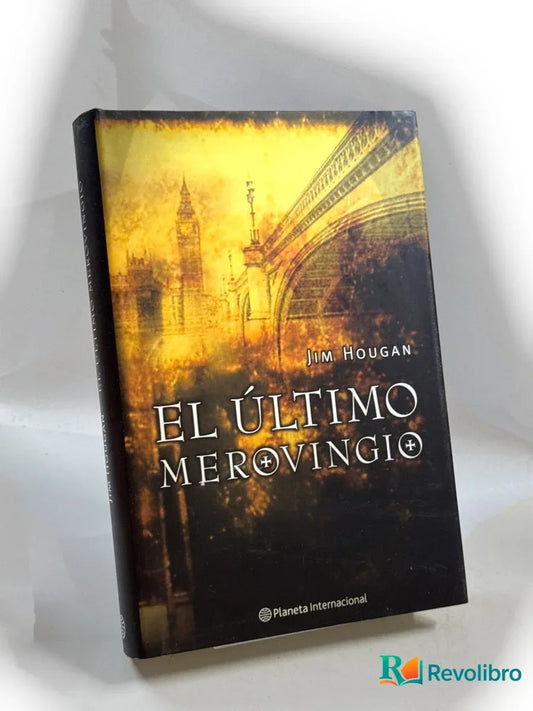 Portada de El último merovingio de Jim Hougan, libro de segunda mano