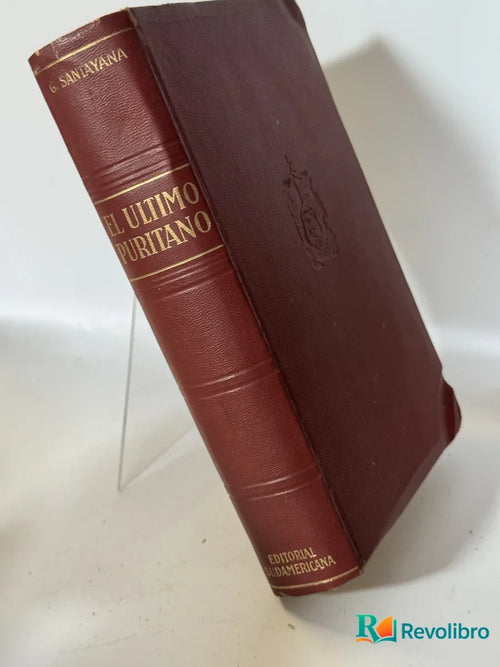 Portada de El Ultimo Puritano de C. Sanzayana, libro de segunda mano