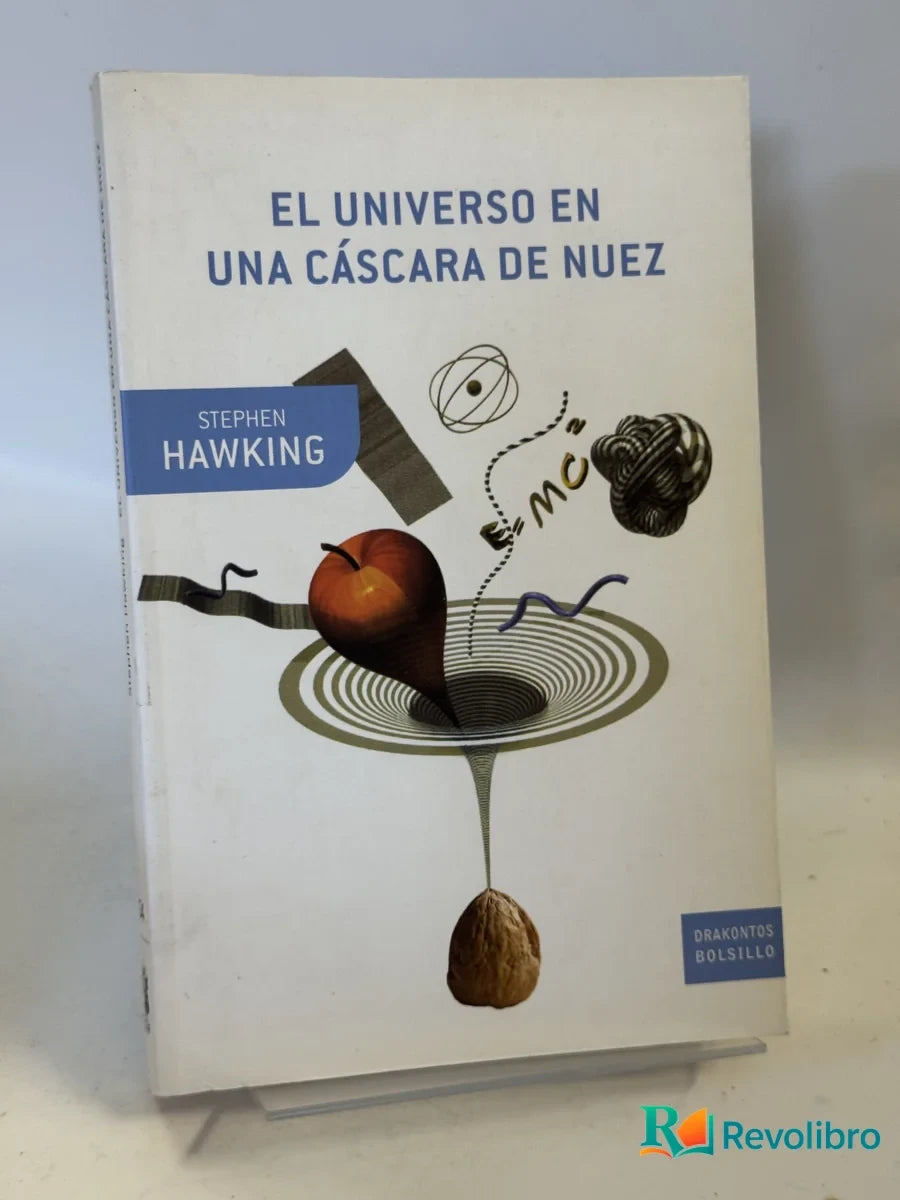 Portada de El Universo en una Cáscara de Nuez de Stephen Hawking, libro de segunda mano