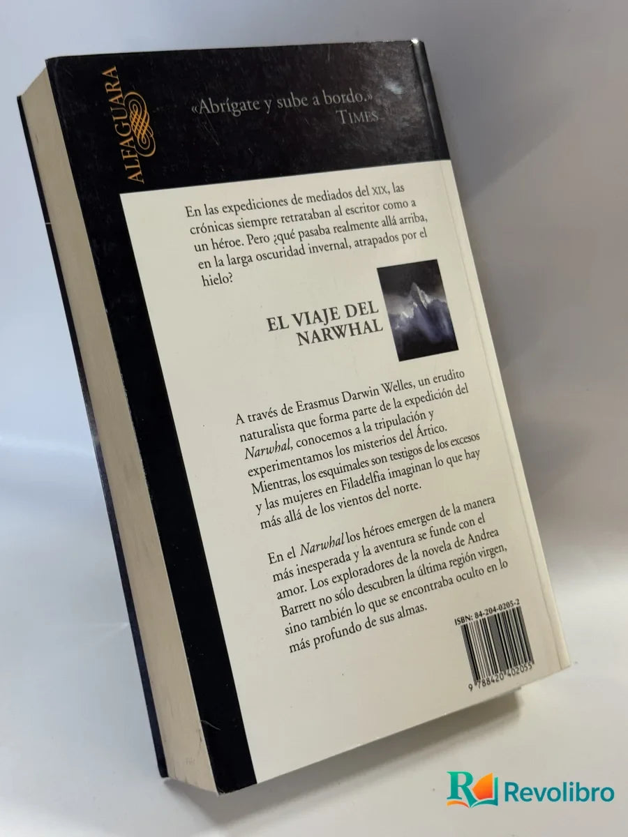 Foto 2 de El viaje del Narwhal de Andrea Barrett, libro de segunda mano