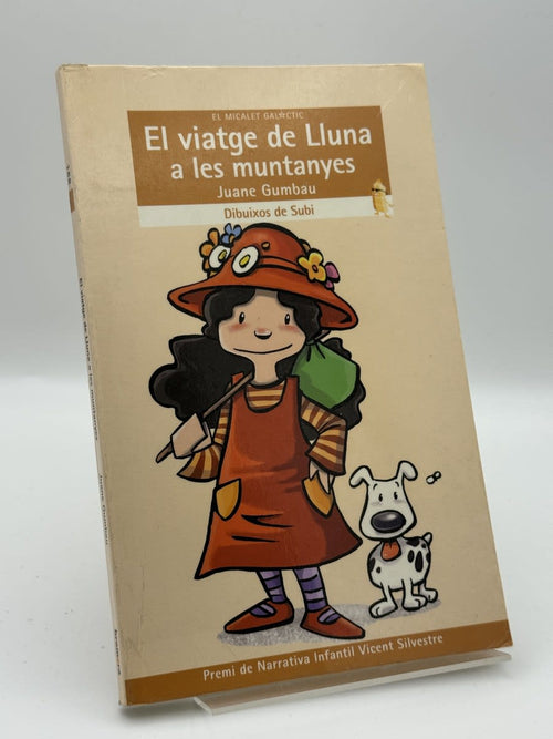 Portada de El viatge de Lluna a les muntanyes de Juane Gumbau, libro de segunda mano