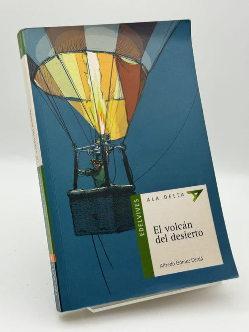 Portada de El volcán del desierto - Alfredo Gómez Cerdá de Alfredo Gómez Cerdá, libro de segunda mano
