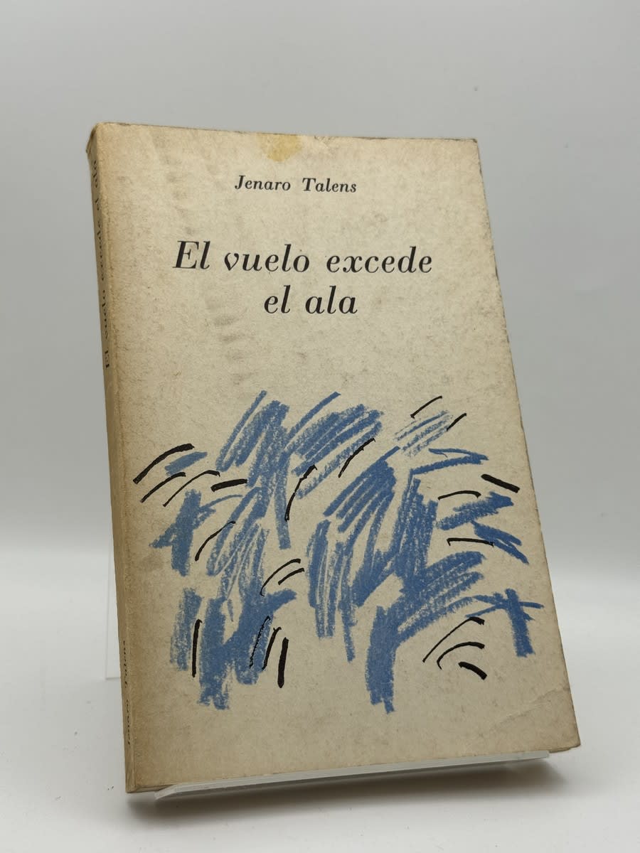 Portada de El vuelo excede el ala (1962-1973) de Jenaro Talens, libro de segunda mano