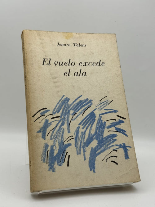 Portada de El vuelo excede el ala (1962-1973) de Jenaro Talens, libro de segunda mano