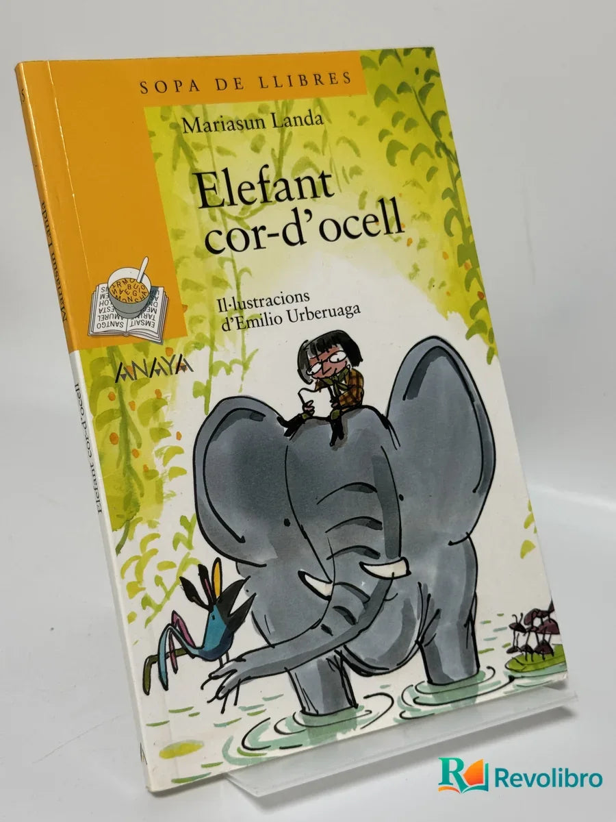 Portada de Elefant Cor-d'ocell de Mariasun Landa, libro de segunda mano