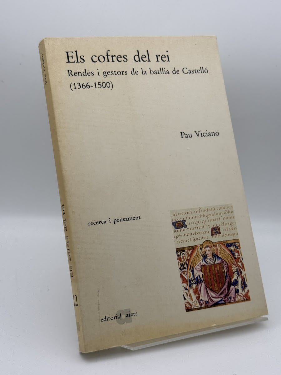 Portada de Els cofres del rei - Pau Viciano Navarro, Guy Bois de Pau Viciano Navarro, libro de segunda mano