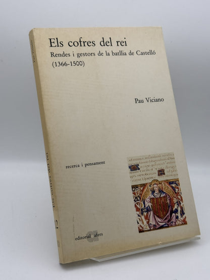 Portada de Els cofres del rei - Pau Viciano Navarro, Guy Bois de Pau Viciano Navarro, libro de segunda mano