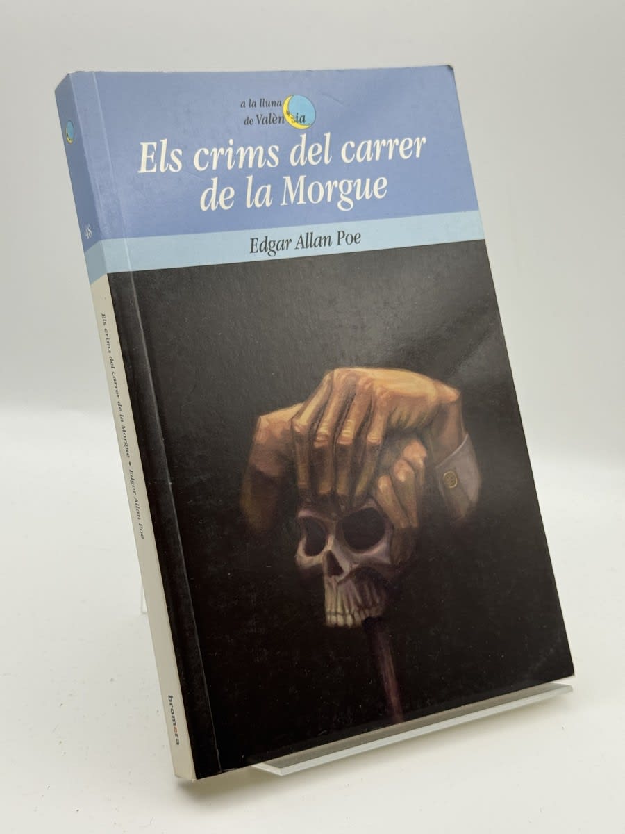 Portada de Els crims del carrer de la Morgue - Edgar Allan Poe de Edgar Allan Poe, libro de segunda mano