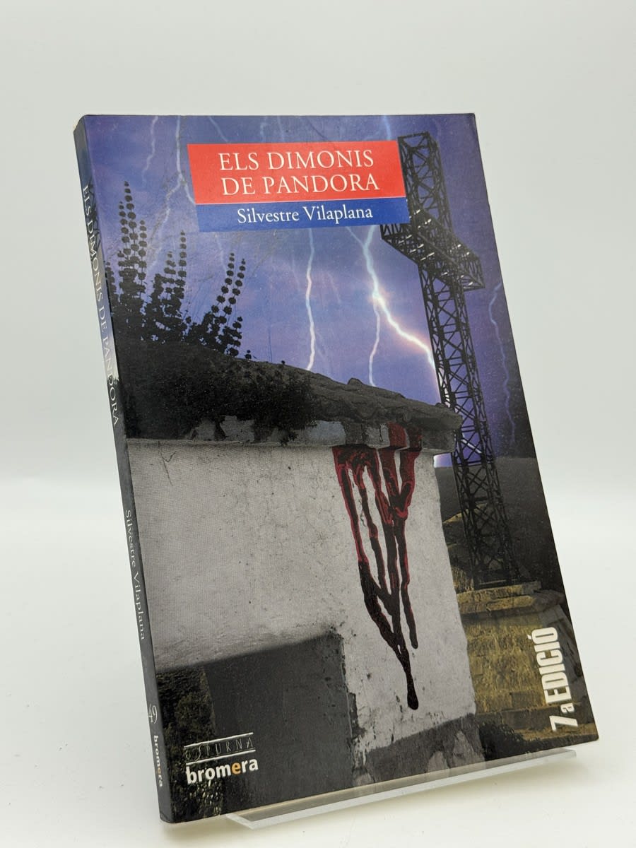 Portada de Els dimonis de Pandora de Silvestre Vilaplana Barnés, libro de segunda mano