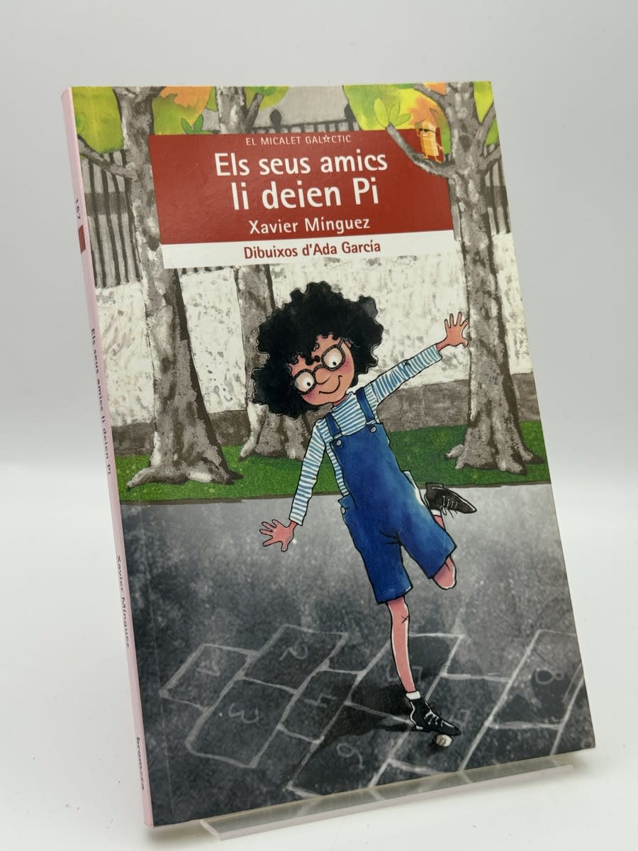 Portada de Els seus amics li deien Pi de Xavier Mínguez López, libro de segunda mano