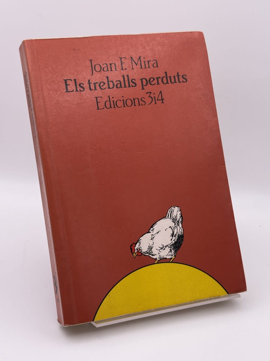 Portada de Els treballs perduts de Joan F. Mira, libro de segunda mano