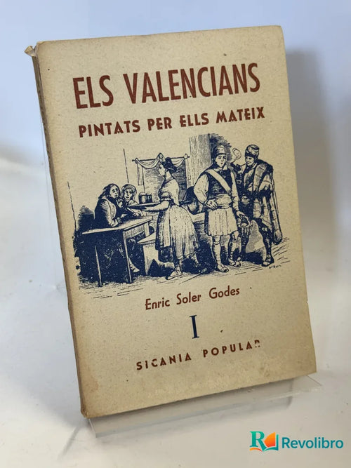 Portada de Els Valencians de Enric Soler Godes, libro de segunda mano