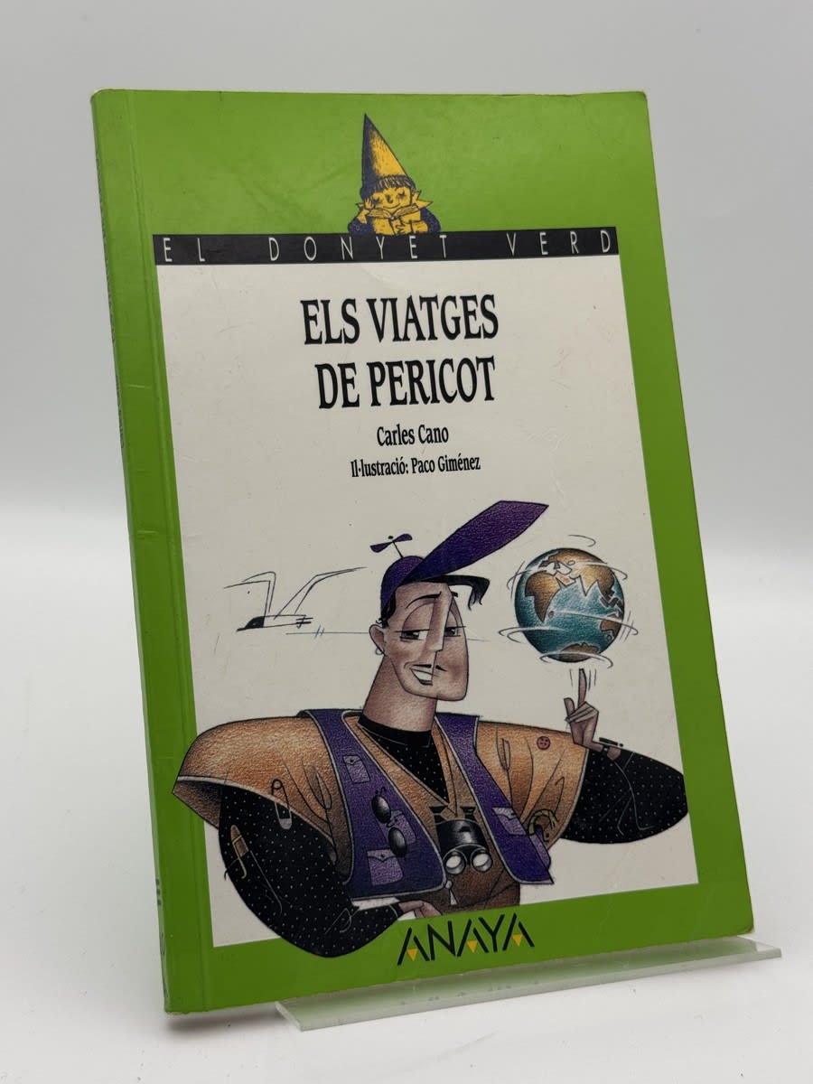 Portada de Els viatges de Pericot de Carles Cano, libro de segunda mano