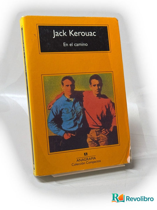 Portada de En el camino de Jack Kerouac, libro de segunda mano
