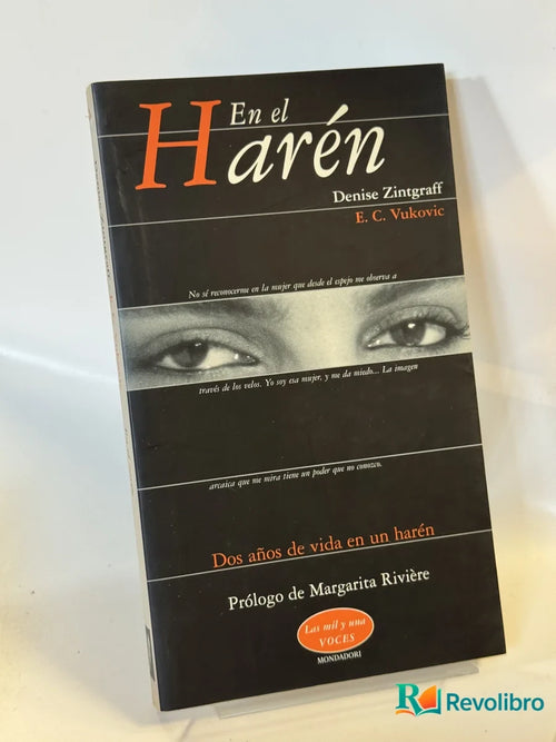 Portada de En el Harén de Denise Zintgraff, libro de segunda mano