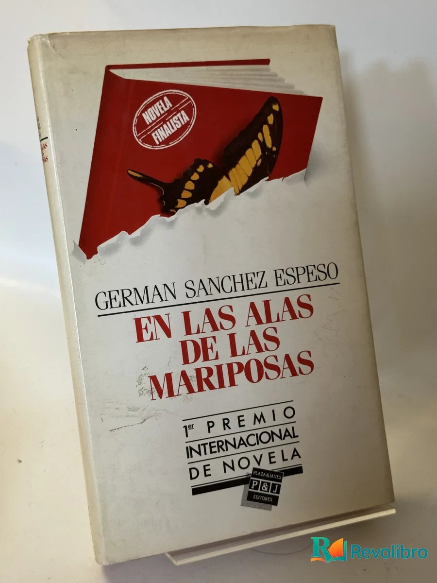 Portada de En las Alas de las Mariposas de German Sanchez Espeso, libro de segunda mano