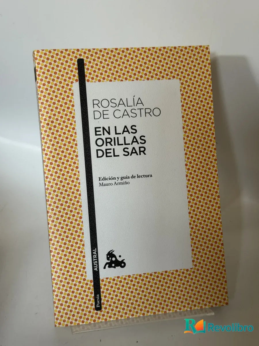 Portada de En las orillas del Sar de Rosalía de Castro, libro de segunda mano