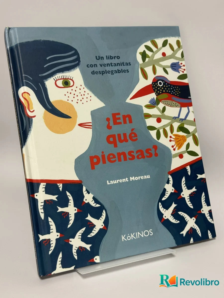 Portada de ¿En qué piensas? de Laurent Moreau, libro de segunda mano