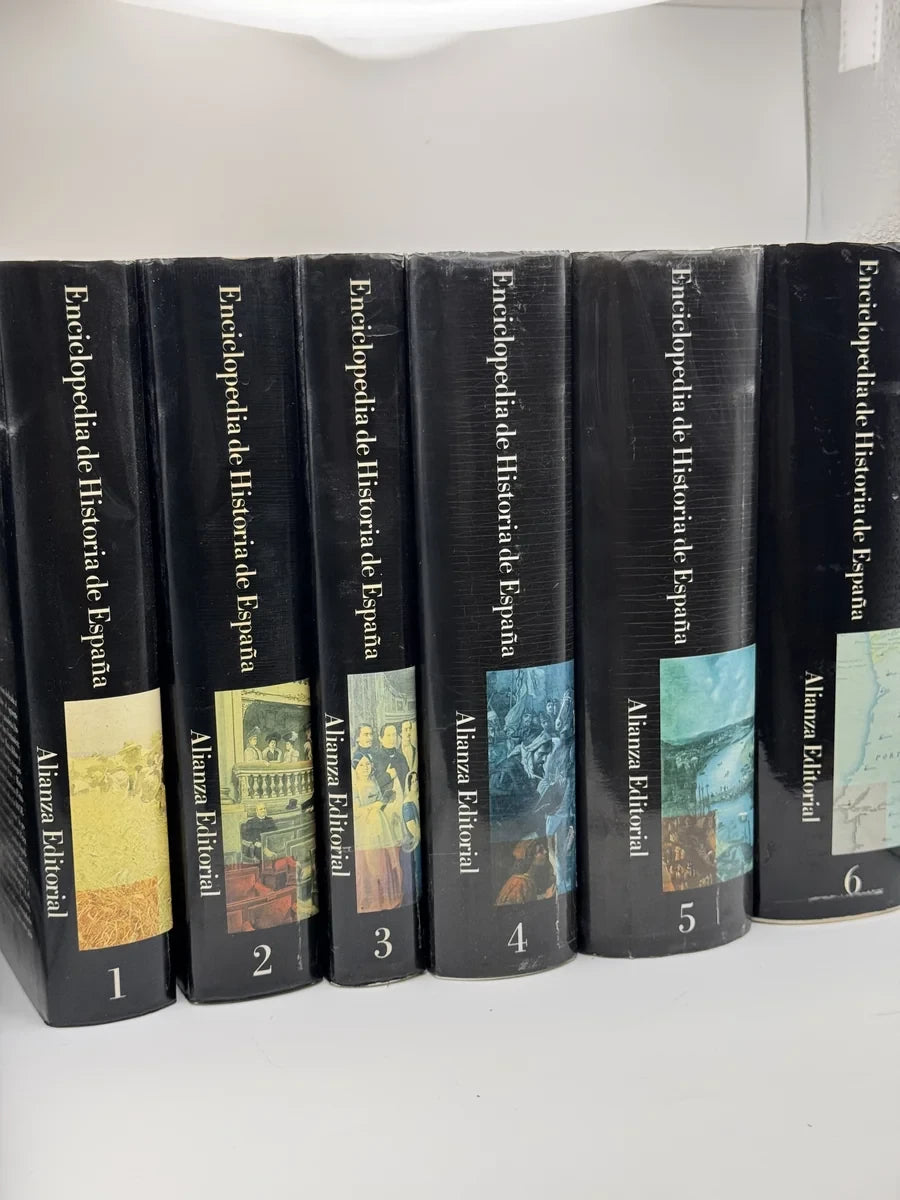 Enciclopedia de historia de España: Cronología. Mapas. Estadísti... - Miguel Art - Portada