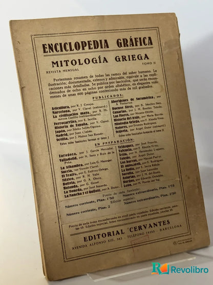 Foto 2 de Enciclopedia Gráfica Mitologia Griega de Desconocido, libro de segunda mano