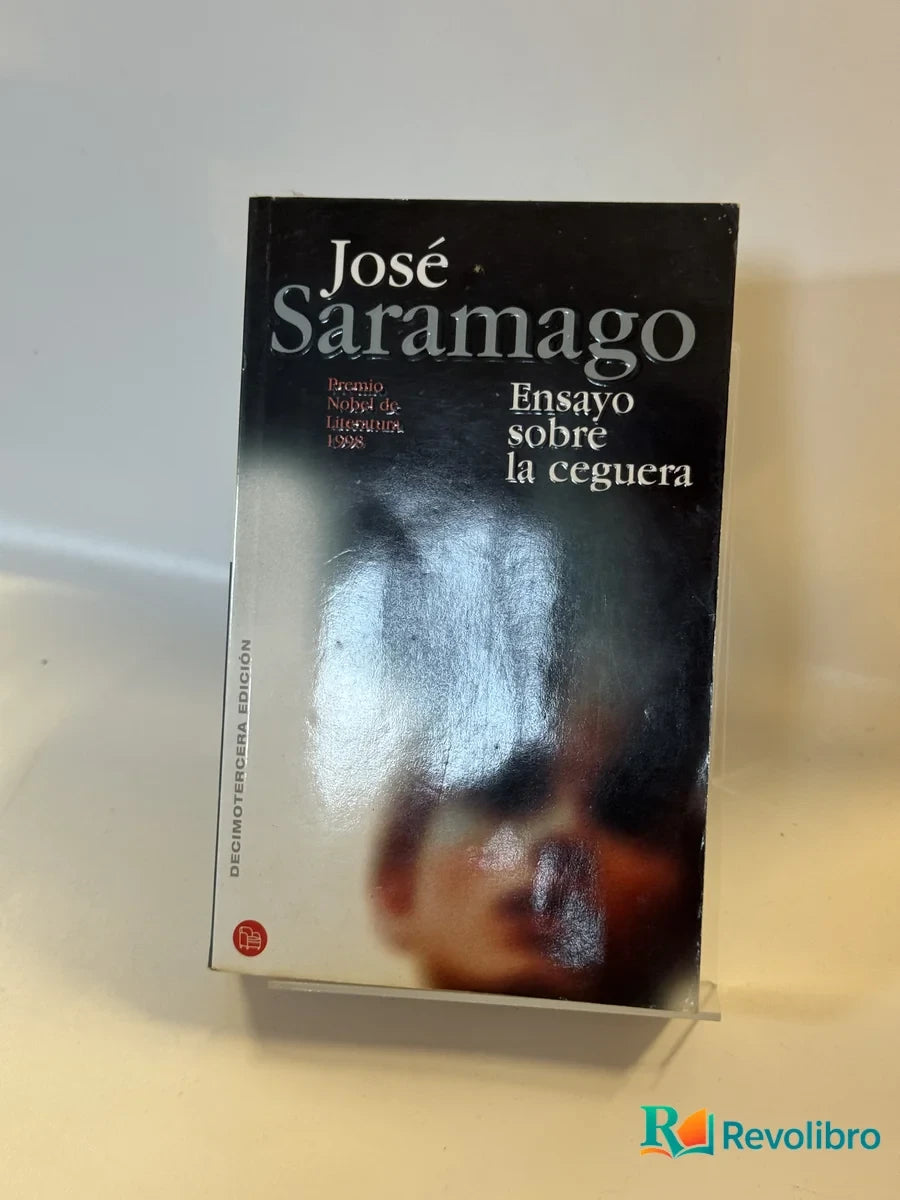 Portada de Ensayo sobre la ceguera de José Saramago, libro de segunda mano