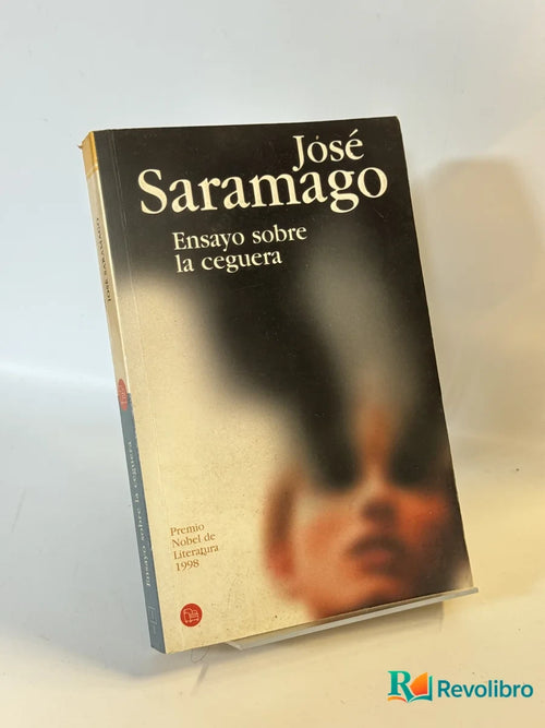 Portada de Ensayo sobre la ceguera de José Saramago, libro de segunda mano