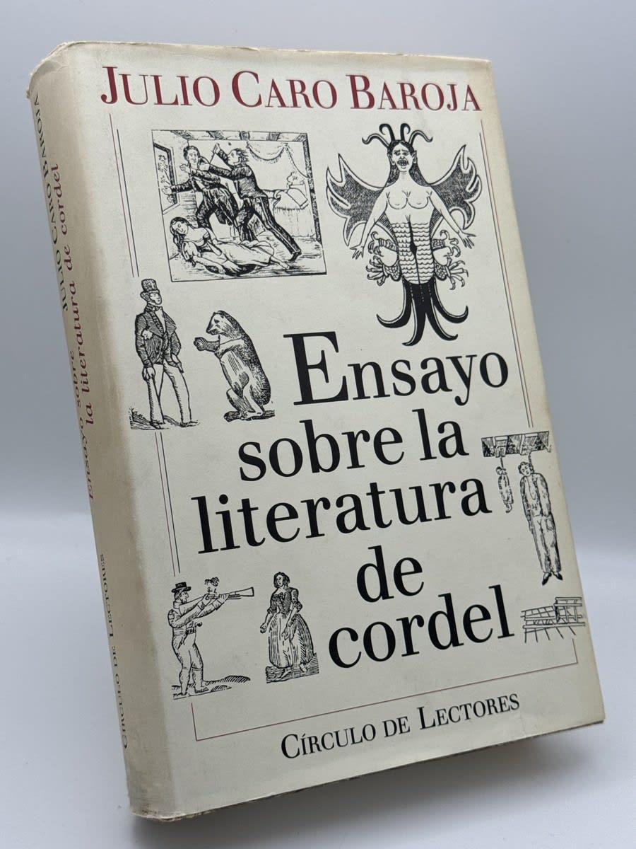 Ensayo sobre la literatura de cordel - Julio Caro Baroja - Portada