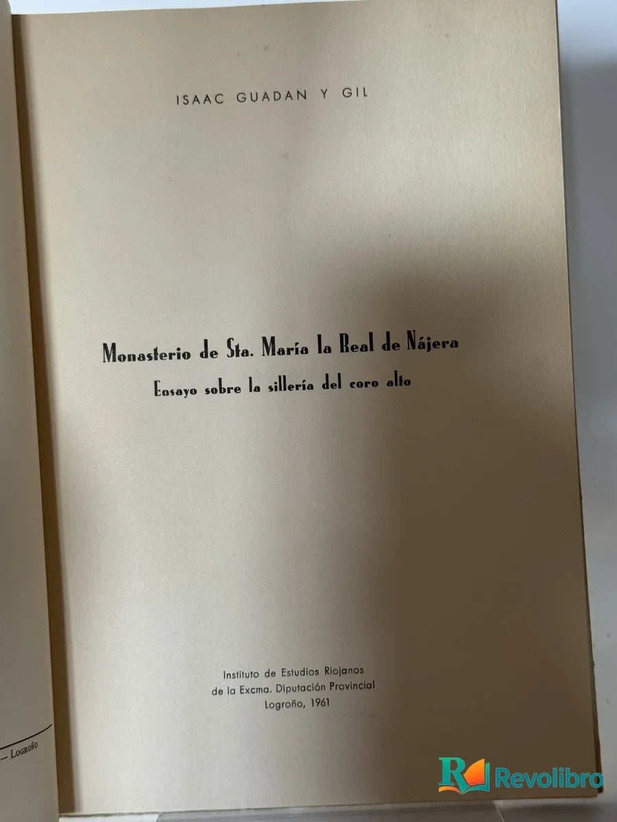 Foto 2 de ENSAYO sobre la sillería del coro alto de Isaac Guadan y Gil, libro de segunda mano