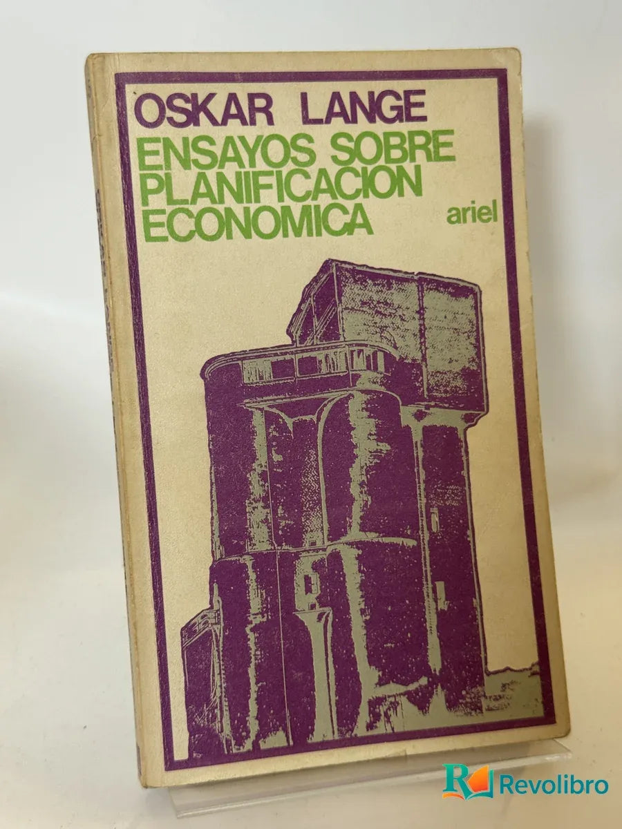 Portada de Ensayos sobre planificación económica de Oskar Lange, libro de segunda mano