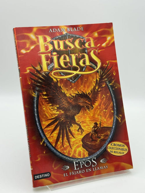 Portada de Epos, el pájaro en llamas de Adam Blade, libro de segunda mano