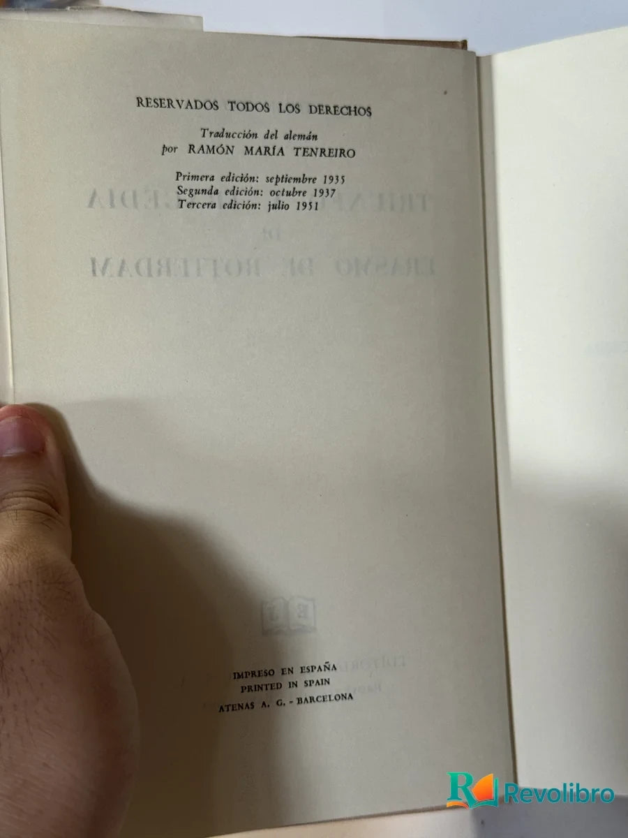 Foto 2 de Erasmo de Rotterdam. Triunfo y tragedia de Stefan Zweig, libro de segunda mano