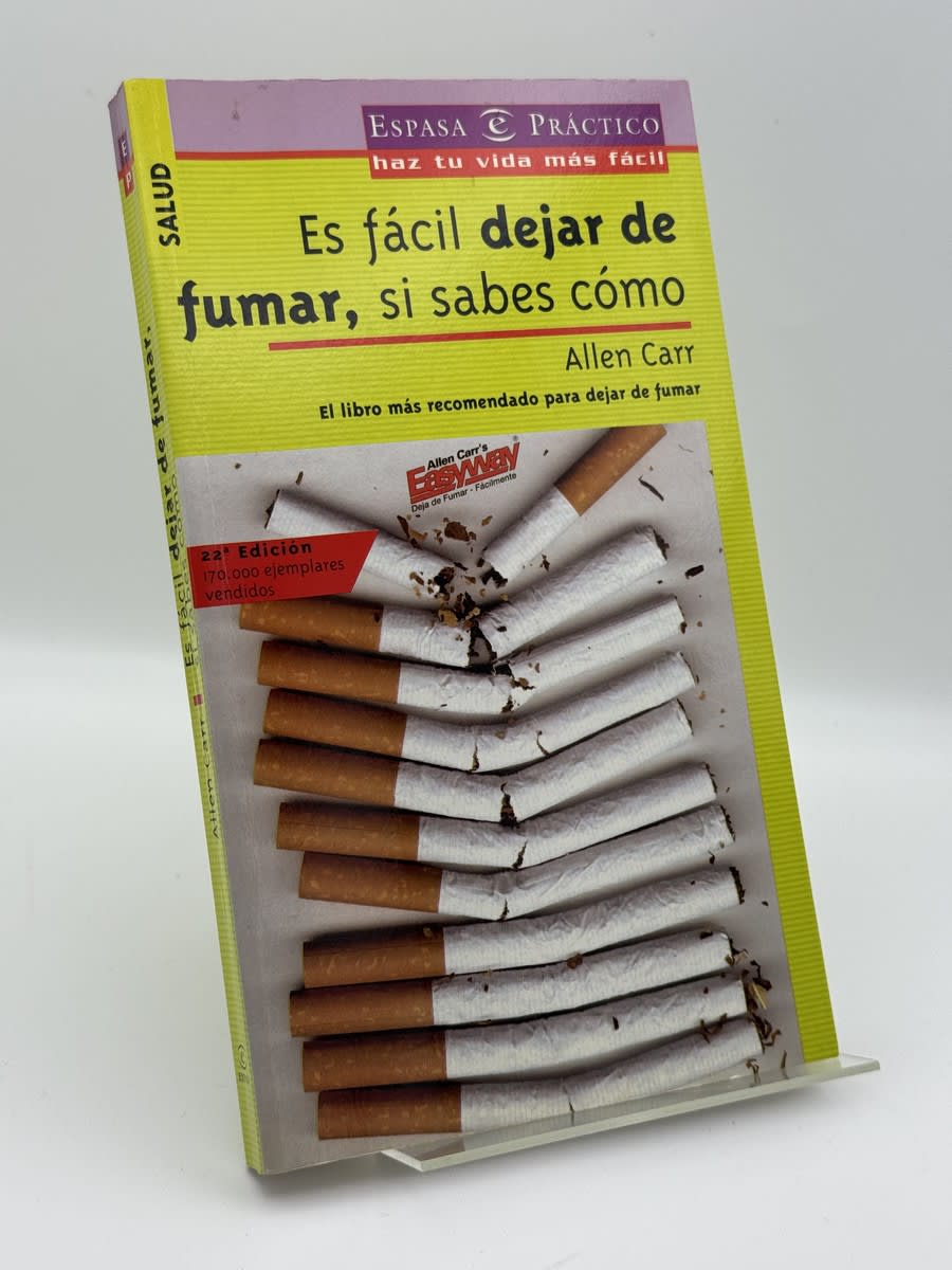 Es fácil dejar de fumar, si sabes cómo - Portada