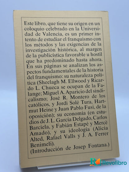 España bajo el franquismo - Josep Fontana i Làzaro - Imagen 2